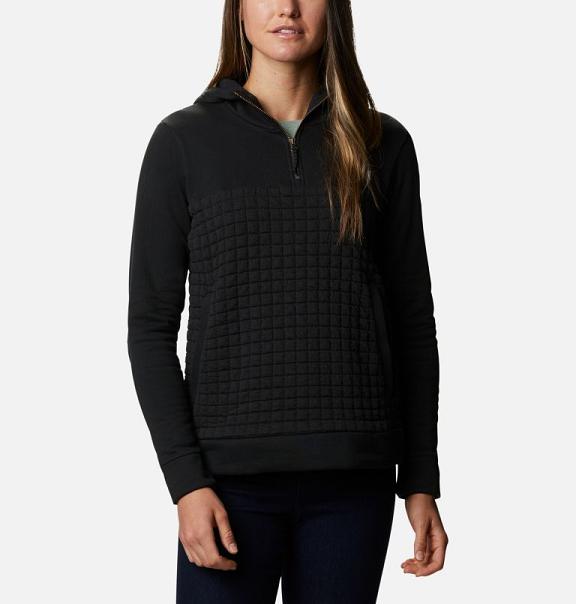 Columbia Sunday Summit Hoodies Black For Women's NZ15236 New Zealand